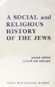 22055 A Social And Religious History Of The Jews: volume V